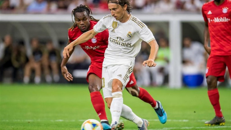 Renato Sanches presiona a Luka Modric en el amistoso entre el Bayern y el Real Madrid | Trask Smith/CSM via ZUMA Wire/dp / DPA - Archivo ep renato sanches presionaluka modricamistosobayernreal madrid