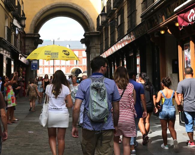 EUROPA PRESS - Archivo ep turismo turista turistasmadrid 20181212170226