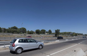 ep un coche circula por la a3 en direccion arganda del rey el dia que arranca la operacion salida de