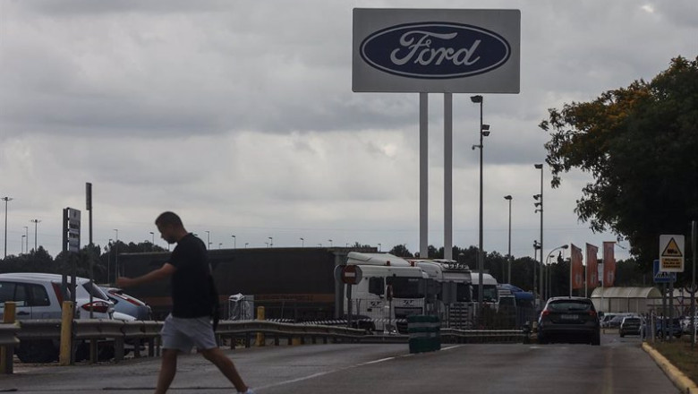 ep un trabajador en la fabrica de ford a 12 de junio de 2024 en almussafes valncia ep un trabajador en la fabrica de ford a 12 de junio de 2024 en almussafes valncia