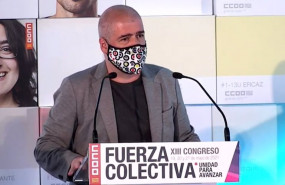 ep unai sordo en el congreso de ccoo