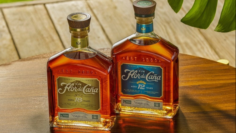 Flor de Caña 12 and 18 Year Rums. flor de can a 12 and 18 year