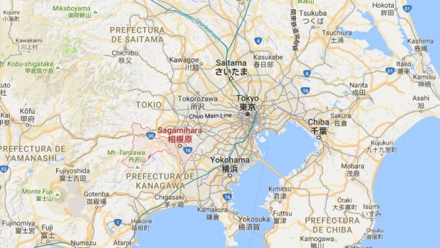 sagamihara mapa