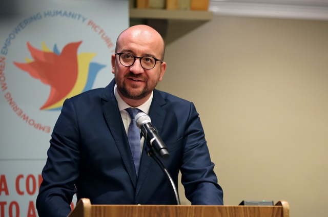 Charles Michel, primer ministro de Bélgica. bruselas charles michel belgica