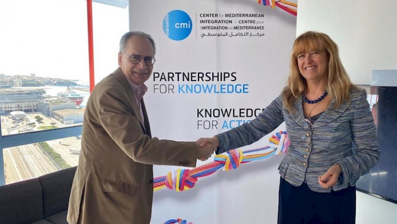 Alberto Moreno Humet, Cónsul General De España En Marsella, Y Blanca Moreno-Dodson, Gerente Del CMI | CMI ep alberto moreno humet consul general de espana en marsella y blanca moreno-dodson gerente del cmi