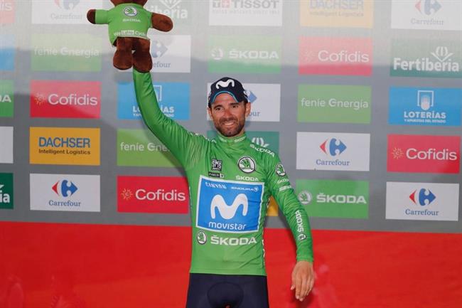 Alejandro Valverde., maillot verde la Vuelta | PHOTOGÓMEZ SPORT ep alejandro valverde maillot verdevuelta