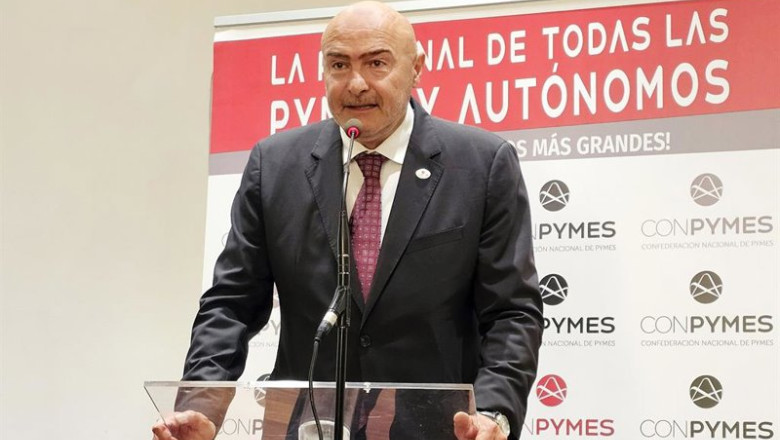 ep archivo   el presidente de la confederacion nacional de pymes conpymes jose maria torres 20250621105903