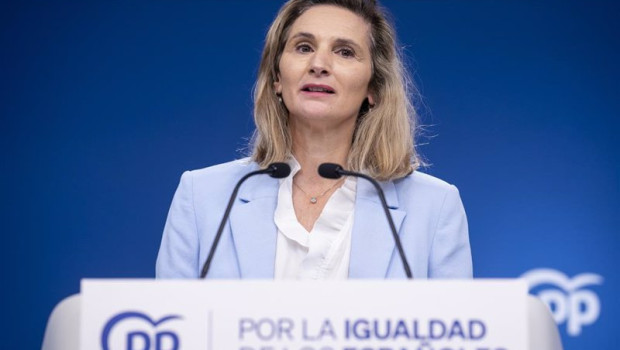 ep archivo   la vicesecretaria de desarrollo sostenible del pp paloma martin durante una rueda de