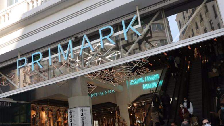 ep archivo letrero del primark de gran via en madrid espana a 13 de noviembre de 2020 ep archivo letrero del primark de gran via en madrid espana a 13 de noviembre de 2020