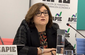 ep archivo   marina serrano gonzalez presidenta de aelec en la primera sesion de la xxxii edicion