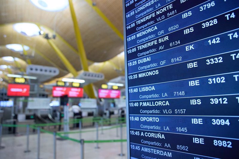 Los aeropuertos de Aena reciben más de 27,5 millones de pasajeros en septiembre