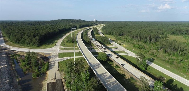 Sacyr acaba la construcción de la carretera US-59 en Texas tras invertir 125 millones