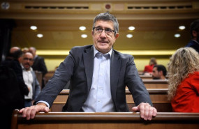 ep el portavoxz del psoe en el congreso patxi lopez durante una sesion plenaria en el congreso de