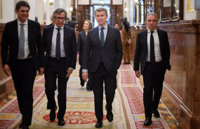 ep el presidente del partido popular alberto nunez feijoo 2d durante una sesion plenaria en el