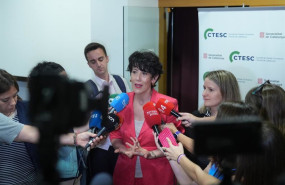 ep elma saiz durante la presentacion del informe la realidad migratoria en espana prioridades para