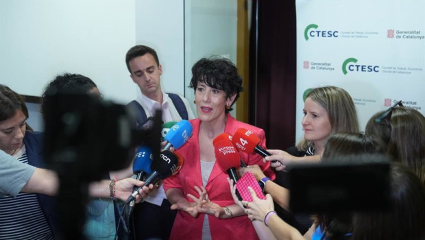 ep elma saiz durante la presentacion del informe la realidad migratoria en espana prioridades para