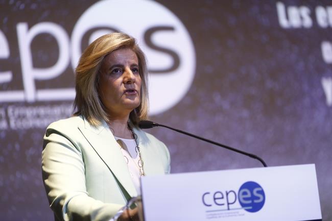 Fátima Báñez clausura la XXVI Asamblea General Anual de Cepes | Europa Press ep fatima banez clausuraxxvi asamblea general anualcepes