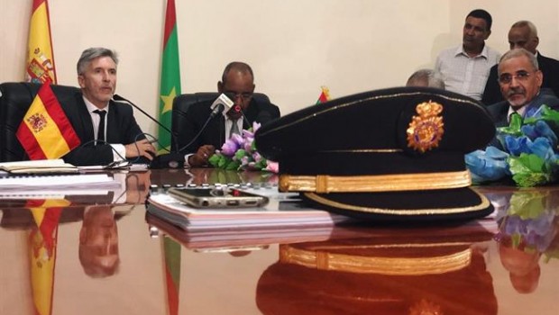 ep fernando grande-marlaska visita mauritaniase reunelas autoridades