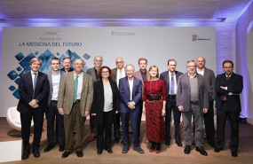 ep foto de familia de los ponentes en la jornada junto a los miembros del observatorio y los