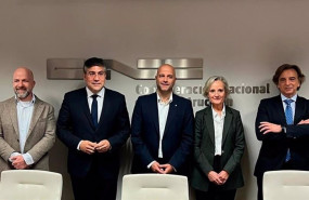 ep i d roger bou director de construmat pedro fernandez alen presidente cnc xavier vilajoana