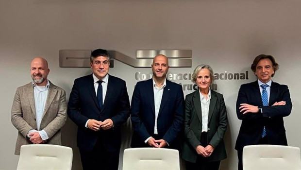 ep i d roger bou director de construmat pedro fernandez alen presidente cnc xavier vilajoana