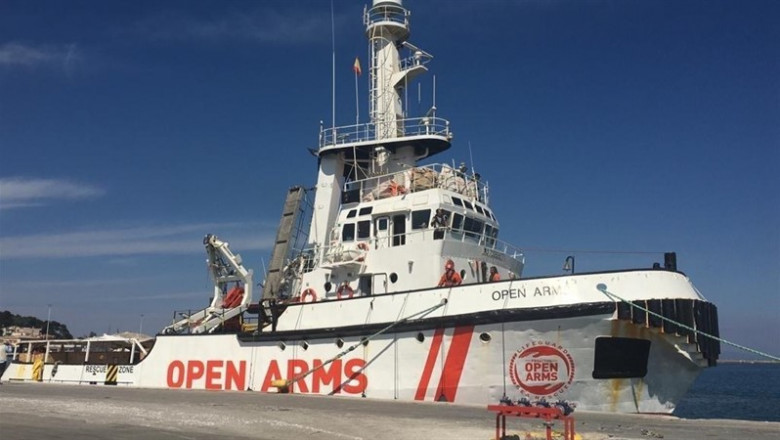 Imagen de archivo del barco de 'Open Arms' | PROACTIVA OPEN ARMS ep imagen de archivo del barco de open arms