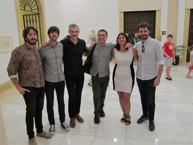 Juan Carlos Monedero, Eduardo Maura, Óscar Urralburu y Tania Rojo | EUROPA PRESS ep juan carlos monedero eduardo maura oscar urralburutania rojo