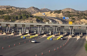 ep la autopista ap 7 circunvalacion de alicante en una imagen de archivo