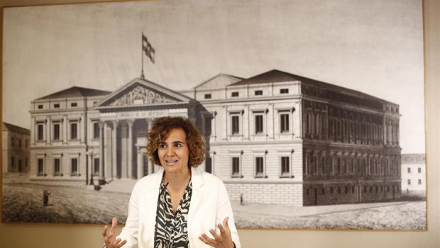 ep la eurodiputada del pp y exministra de sanidad dolors montserrat ofrece una rueda de prensa en el