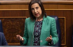 ep la ministra de defensa margarita robles interviene durante una sesion de control al gobierno en