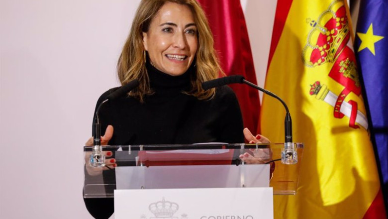 La ministra de Transportes, Movilidad y Agenda Urbana, Raquel Sánchez, interviene en la inauguración de la línea de AVE Madrid-Murcia, en la estación Murcia del Carmen | Edu Botella - Europa Press ep la ministra de transportes movilidad y agenda urbana raquel sanchez interviene en la inauguracion