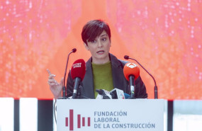 ep la ministra de vivienda y agenda urbana isabel rodriguez interviene durante su visita a la sede y