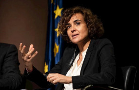 ep la portavoz del pp en el parlamento europeo dolors momtserrat en la presentacion del pacto verde