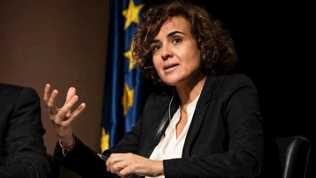 ep la portavoz del pp en el parlamento europeo dolors momtserrat en la presentacion del pacto verde