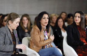 ep la presidenta y portavoz del grupo de cs en el congreso de los diputados ines arrimadas d durante