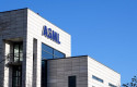 ep logo de asml en las oficinas de la empresa