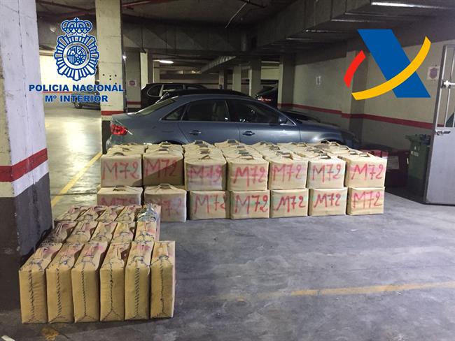 Material intervenido en una operación de Policía Nacional y Agencia Tributaria | POLICÍA NACIONAL/AGENCIA TRIBUTARIA ep material intervenidouna operacionpolicia nacionalagencia tributaria