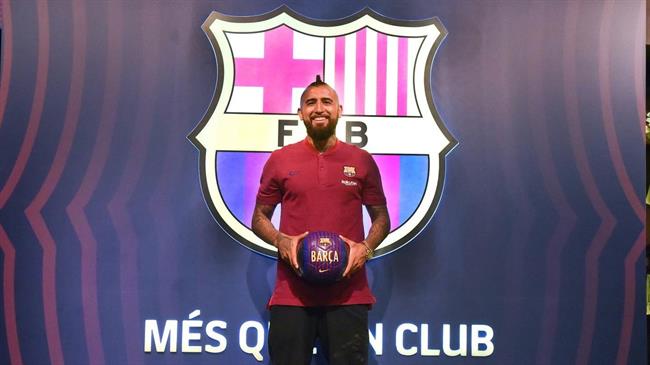 El nuevo centrocampista del FC Barcelona Arturo Vidal | FCB ep nuevo centrocampistafc barcelona arturo vidal