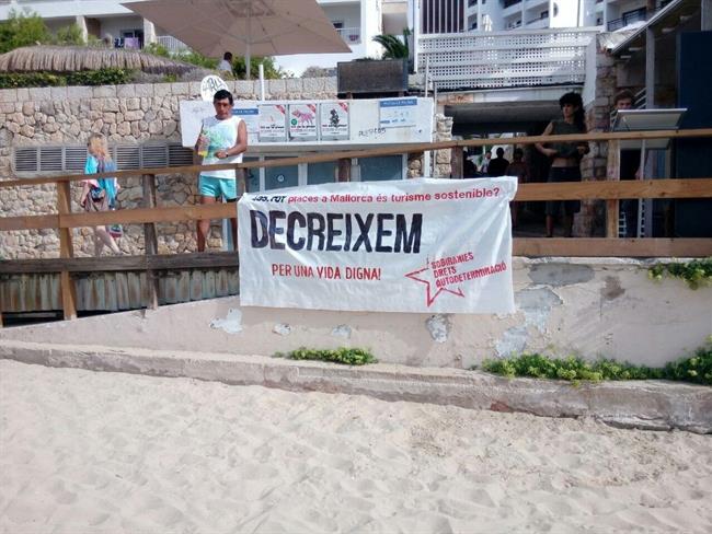 ep pancartala playacala majorla masificacion turisitica