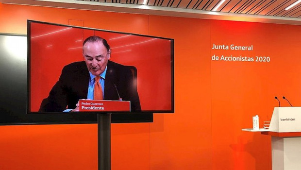 ep pedro guerrero presidente de bankinter en la junta de accionistas de 2020