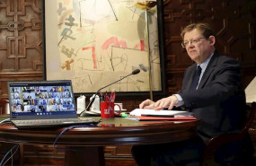 ep puig durante la conferencia de presidentes de este domingo