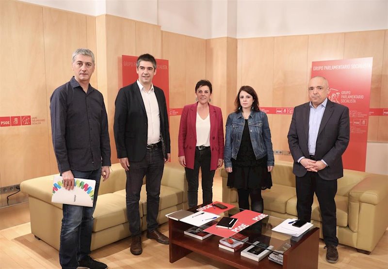 ep reunion del psoe con bildu en el congreso