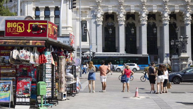 ep tienda de souvenirs a 2 de septiembre de 2024 en madrid espana