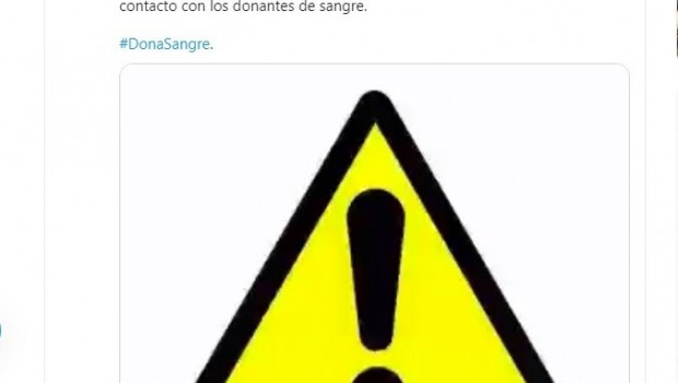 ep tuit del perfil de sanidad de castilla y leon en el que se desmiente que el chemcyl necesite