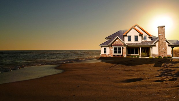 casa en la playa verano