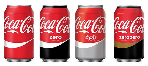 coca-cola, nueva imagen, lata, latas, zero, light, coca cola