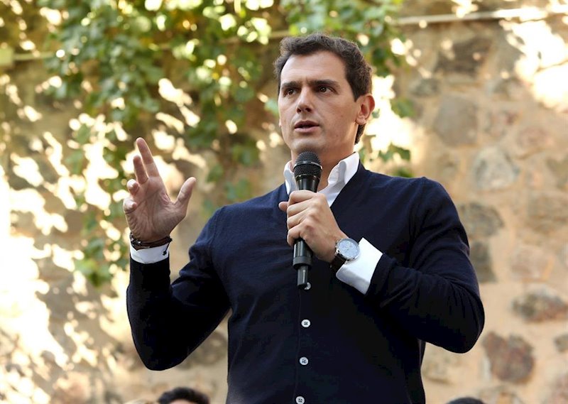 ep albert rivera en un acto en toledo