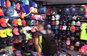 ep archivo   algunas de las falsificaciones que ha incautado la policia nacional