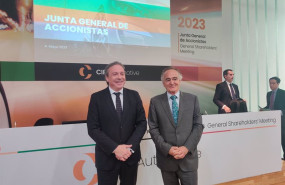 ep archivo   el presidente de cie automotive anton pradera y el ceo jesus maria herrera en la junta