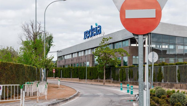 ep archivo   exterior de la sede de redeia